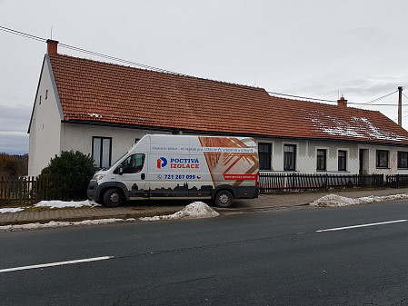 Zateplení staršího rodinného domu v Říčkách